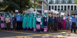 미얀마 군부, 공무원 복귀 공식 초청에도 시민불복종운동 참여자 대부분 강력 거부