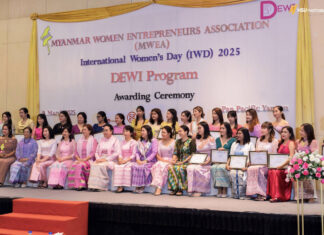 미얀마 여성기업인협회, 국제여성의날 기념하며 DEWI 프로그램 1기 수료식 개최