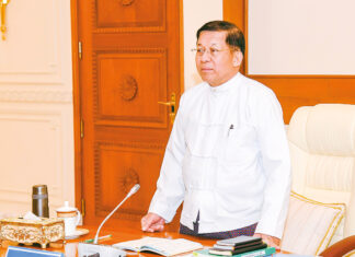 민아웅흘라잉 위원장, 미얀마 재선거 일정 전격 발표