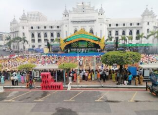 미얀마, 전통적이고 조용한 방식으로 다가오는 띤잔 축제, 대폭 축소
