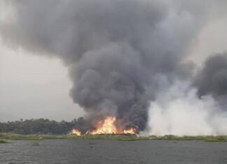 미얀마 샨주 인레호수 내 Myanmar Treasure Resort, 화재로 큰 피해