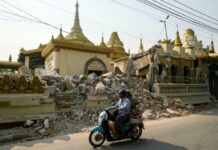 지진 피해 속출: 미얀마 만달레이 지역, 생존자 위기 고조