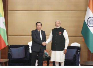 인도 총리 모디, 미얀마 영구 휴전 촉구: 정치적 해결책 강조