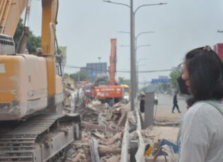 만달레이와 사가잉 지역, 구조 작업에서 재건 활동으로 전환