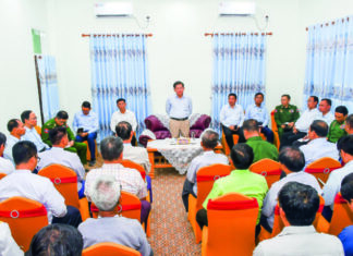 민아웅흘라잉 위원장, 사가잉과 만달레이 복구 계획 발표