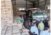 미얀마 군부, 지진 후 시멘트 가격 인상한 62개 건축 자재 상점 조사 및 조치