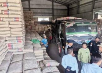 미얀마 군부, 지진 후 시멘트 가격 인상한 62개 건축 자재 상점 조사 및 조치