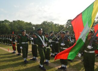 미얀마 국방부 10기 훈련생 수료식, 전국 군사 훈련소 개최