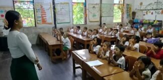 미얀마 국제 및 사립학교 학생대상, 국립학교 학년 배치고사 5월 시행