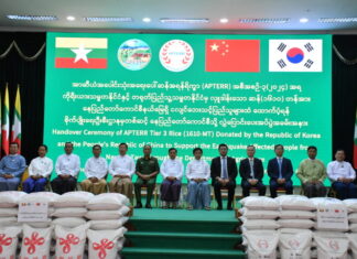 ASEAN+3 긴급 쌀 비축 기금, 미얀마 지진 피해 지원 위해 쌀 1,610톤 전달