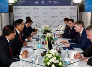 미얀마 관광부 장관, 모스크바에서 열린 제5회 국제 여행 포럼 참석