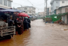 미얀마 동부 지역 홍수 및 산사태… 최소 11명 사망, 긴급 지원 절실