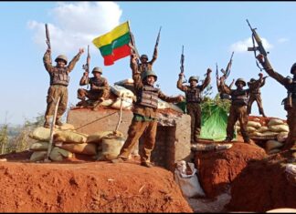 미얀마 국방부, Nawnghkio 타운십 복구 작업