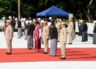 미얀마, 제78회 순국선열의날 행사 개최… 보족 아웅산과 순교자들에 경의