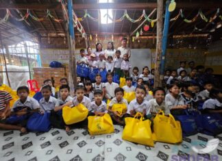 쉐삐따 타운십 빈민가에서 쌀과 라면, 교복까지…서호그룹, 대규모 CSR 나눔 행사 펼쳐