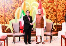 미얀마 군부 지도자, 중국 시진핑·인도 총리와 연쇄 회담…총선·경제협력·무장단체 압박 논의
