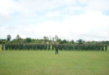 미얀마 국방부 제17기 훈련생 입소식 개최