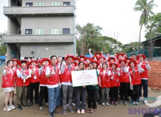미얀마 교육환경 바꾼다! LG전자 임직원, 양곤에서 지진 피해 지원 및 교육센터 대대적 개선 나서