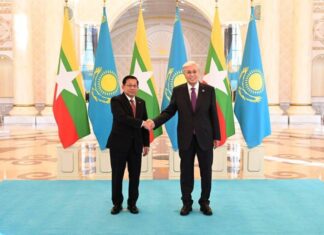 미얀마-카자흐스탄 정상 회담, 양국 경제 협력 본격 모색…무역·에너지·물류 분야 확대 논의