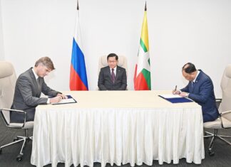 미얀마-러시아, 핵에너지·우주기술 협력 약속…핵심 인재 육성 집중