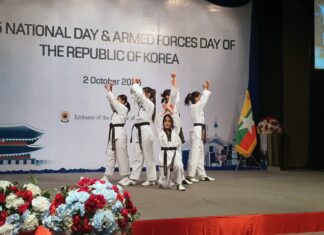 주미얀마 한국대사관, 국경일 및 제77주년 국군의 날 기념 행사 성료