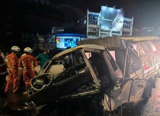 양곤 심야 교통사고, Pyay Road (8 Mile 고가로)에서 두 명 사망… 사고 원인은 무엇인가?