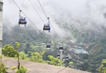 몬주 짜익띠요 파고다 케이블카 운행 재개! 요금·운행 정보는?