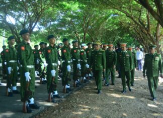 미얀마 국방부 15기 훈련생 수료식 개최