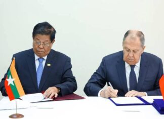 미얀마-러시아, 양국 국민 비자 면제 합의…교류 확대 청사진 서명 완료