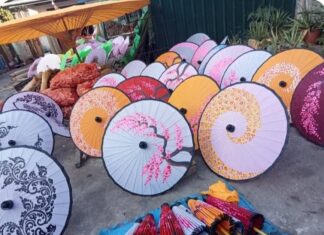 미얀마 전통 왕실 Pathein 파라솔, 해외시장 진출 위한 움직임 본격화