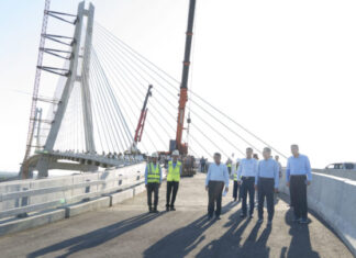 달라 한-미얀마 우정의다리, 건설현장 본격 점검…도로·교통안전 강화 지시