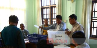 미얀마 선거, 만달레이 지역 사전투표 개표 시작…군정당 후보 다수 득표 확인