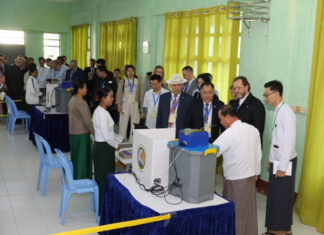 미얀마 2025년 1차 선거 2탄, 162명 국제 참관단, 2025 미얀마 총선 투표 현장 전격 모니터링