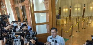 미얀마 2025년 1차 선거 실시, 미얀마 군부측 반응은?