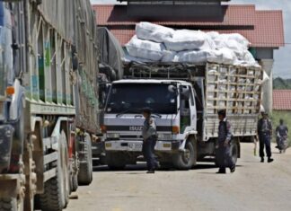 400대 넘는 무허가 상품 실은 차량, 정부에 벌금 감면 요구 봇물…미얀마 4개 지역서 단속