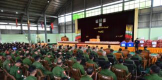 민아웅흘라잉 위원장, 의회 소집 예정일 발표