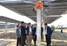 미얀마, 신재생에너지 확대…30~40메가와트 태양광 발전소 건설 현장 점검