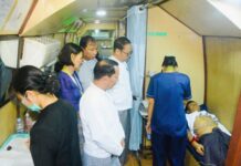 양곤 노동부 산하 사회보장위원회 SSB, 이동진료로 근로자 건강 적극 지원