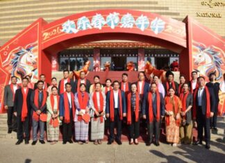 양곤 국립극장 구정 설 명절 기념 문화공연…미얀마-중국, 우호관계 강조