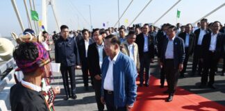 철통보안속에 진행된 한국-미얀마 우정(Dala) 교량 개통, 양곤과 Dala 타운십 연결…지역 개발 전환점 맞다