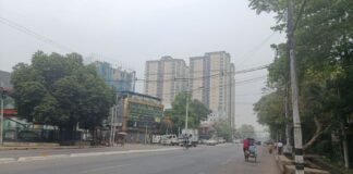 양곤 대기오염, 건강 적신호…161 US AQI로 “매우 위험” 경보