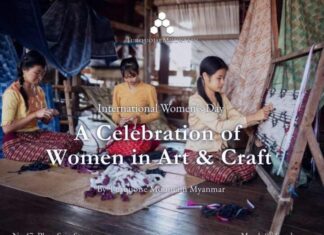 국제여성의날, Bahan 타운십서 여성 예술가 특별전…44개 여성 리더 공예시장도 열려
