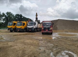 양곤 건설용 자갈·모래, 연일 최고가 기록…바고강 부근 주요 공급처 일시 폐쇄 영향”