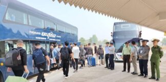 미얀마, Myawaddy 타운십 내 온라인사기 범죄 연루 73명 외국인 일제 추방