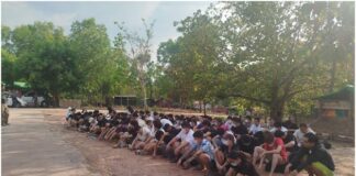 미얀마 Myawaddy 타운십 온라인사기단 급습, 외국인 86명 무더기 검거