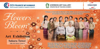 미얀마 여성 예술가 12인의 특별 전시, “Flowers Bloom”에서 창조와 힘을 만나다