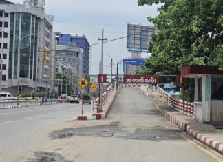 “5년 만의 개방” 만달레이 도심 주요 간선도로 및 고가도로 통행 재개