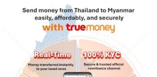 태국 미얀마 노동자, TrueMoney Wallet으로 KBZPay 송금 가능