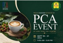 PCA 커피 대회, 9월 18~21일 양곤 Kan Thar Yar Centre에서 개최