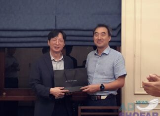 재미얀마 한인봉제협회, 양희관 상무관 송별식 개최…김등용 신임 상무관과 봉제산업 현안 공유